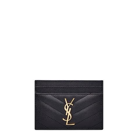 yves saint laurent kaarthouder|Saint Laurent card holder women.